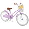 20 Inch Adjustable Kids Bike with Dual Brakes and Removable Storage Basket